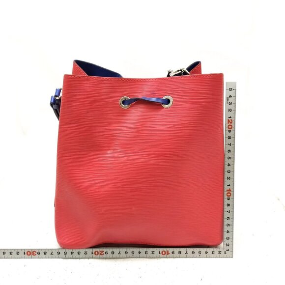 Louis Vuitton Neo Noe Red Epi Shoulder Bag 440-050725 - Picture 2 of 9